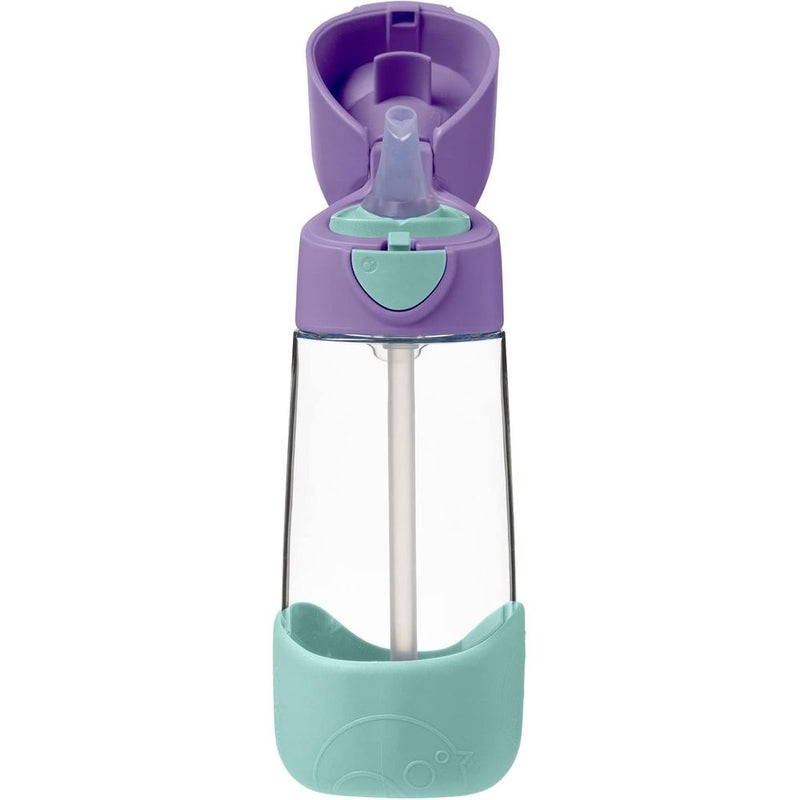 B.Box - Tritan Drink Bottle 450ML With Flip Top Lid - Purple - 500303 - Image 3